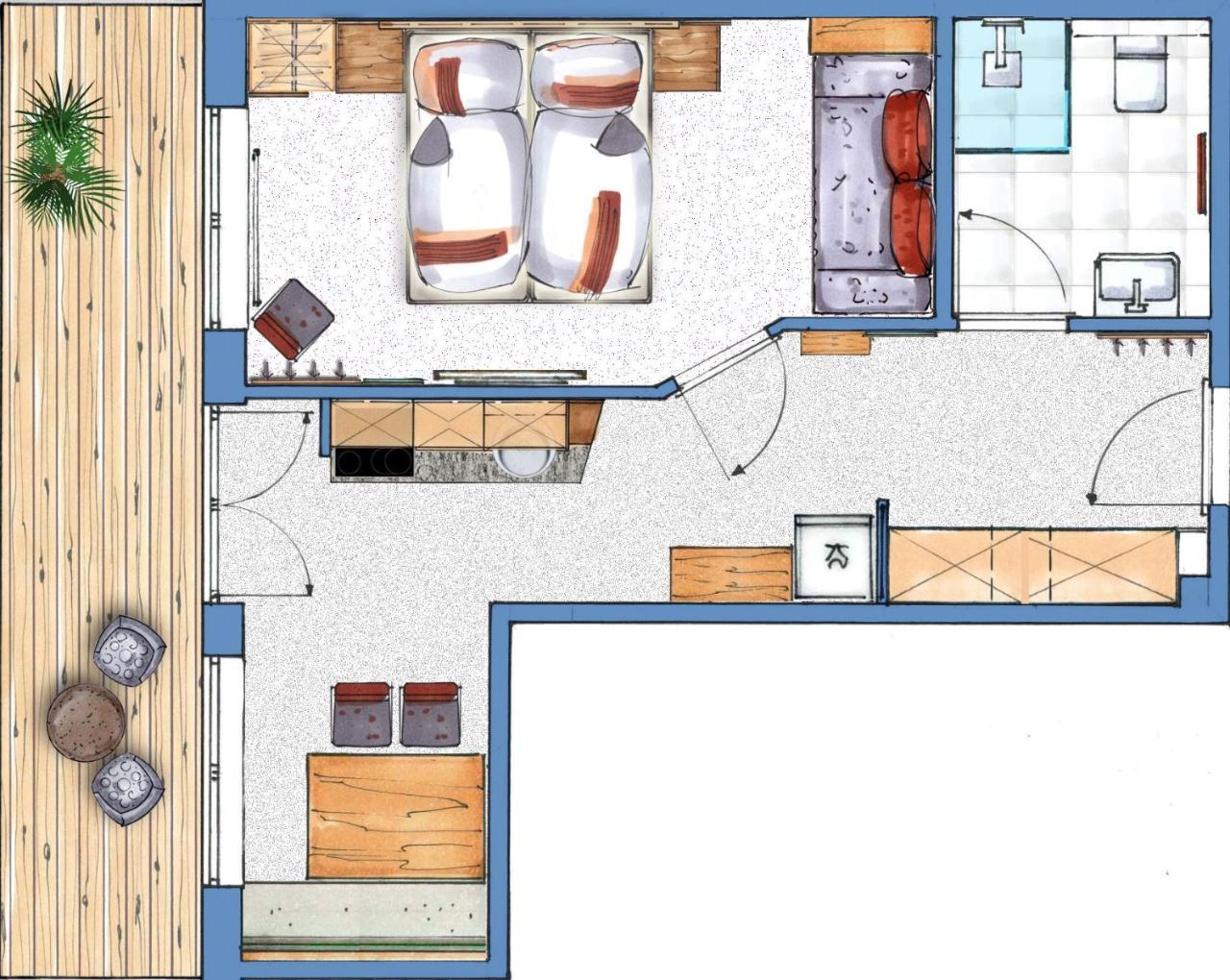 smartFLATS Lägenhet Dorfgastein Exteriör bild